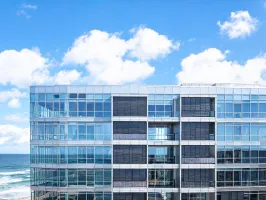 Coastal building impact glazing