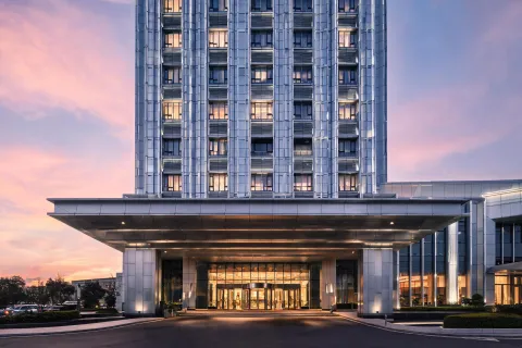 Hotel aluminum curtain wall