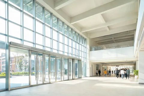 Education campus window wall